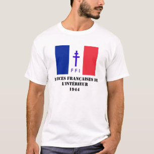 verzet van de Franse strijdkrachten T-shirt