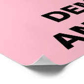 Verzet van het Congres is geen valsheidsprotest Poster (Hoek)