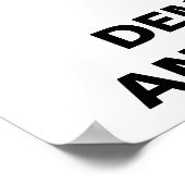 Verzet van het Congres is geen valsheidsprotest Poster (Hoek)