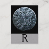 VERZET VAN HET KNIGHTS-TEMPLAR-MONOGRAM grijs papi Visitekaartje (Achterkant)