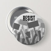 Verzet Vreedzaam Protest Button (Voorkant /achterkant)