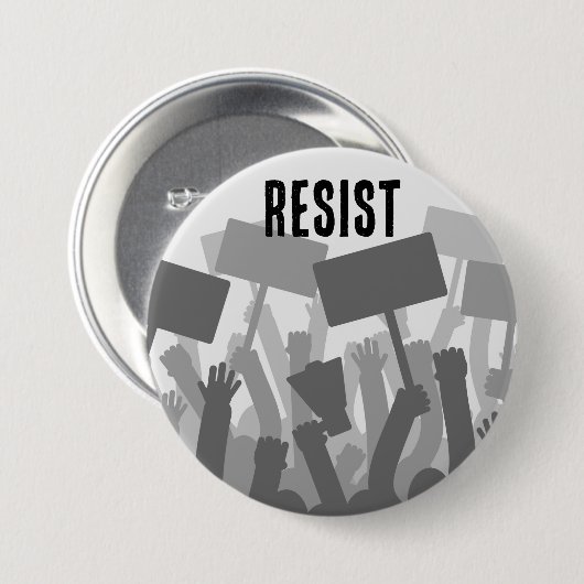 Verzet Vreedzaam Protest Button (Voorkant /achterkant)