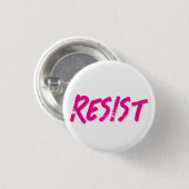 Verzet Weerstand Roze Ronde Button 3,2 Cm (Voorkant /achterkant)