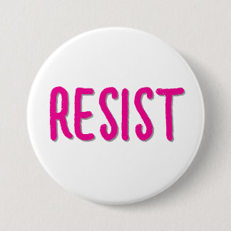 Verzet Weerstand Roze Ronde Button 7,6 Cm