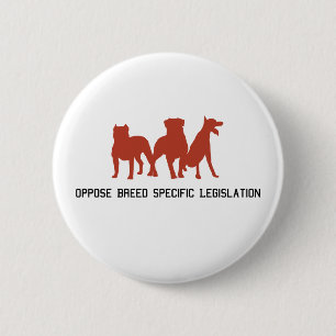 Verzet zich tegen BSL-Button. Ronde Button 5,7 Cm