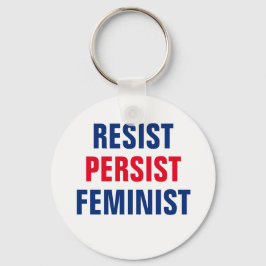 Verzet zich tegen feministisch verzet Vrouwen Sleutelhanger