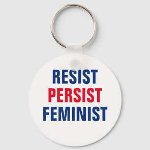 Verzet zich tegen feministisch verzet Vrouwen Sleutelhanger