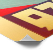 Verzet zich tegen propaganda-poster poster (Hoek)