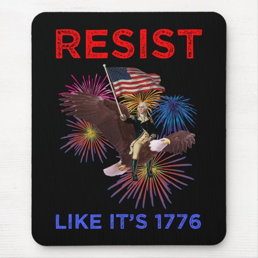 Verzet zoals het 1776 is muismat (Voorkant)