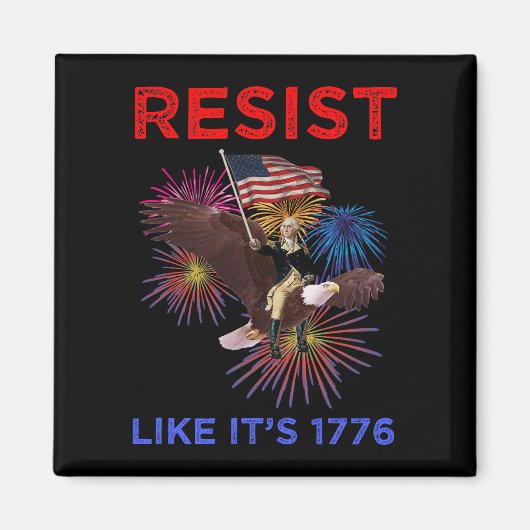 Verzet zoals het is 1776 magneet (Voorkant)