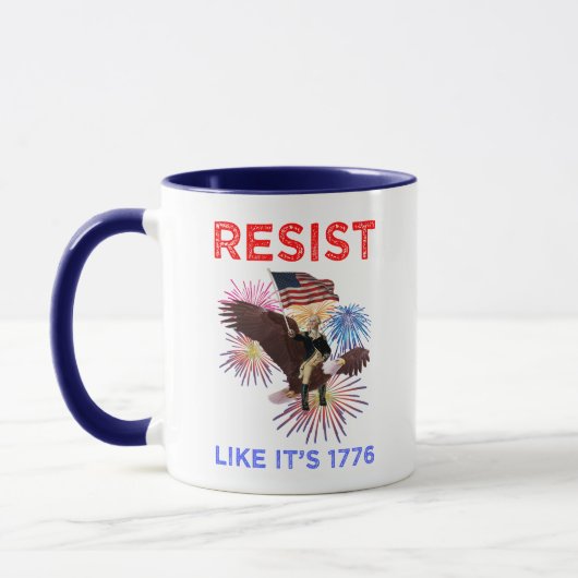Verzet zoals het is 1776 mok (Links)