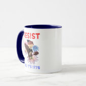 Verzet zoals het is 1776 mok (Voorkant links)