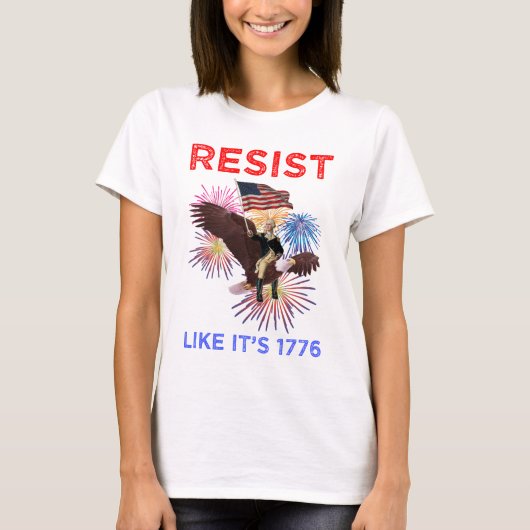 Verzet zoals het is 1776 t-shirt (Voorkant)
