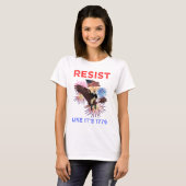 Verzet zoals het is 1776 t-shirt (Voorkant volledig)