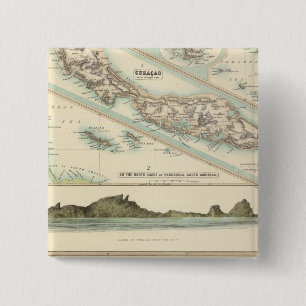 Verzittingen in Nederland Vierkante Button 5,1 Cm