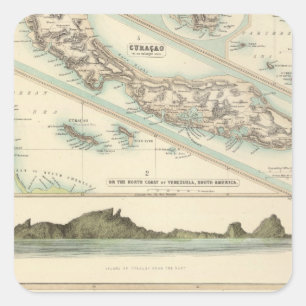 Verzittingen in Nederland Vierkante Sticker