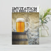 VERZOEK AAN DE BEER PARTIJ KAART (Staand voorkant)