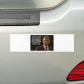 VERZOEK door de PRESIDENT Bumpersticker (Op auto)