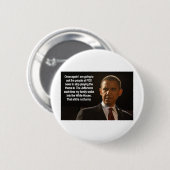 VERZOEK maar het PRESIDENT Ronde Button 5,7 Cm (Voorkant /achterkant)