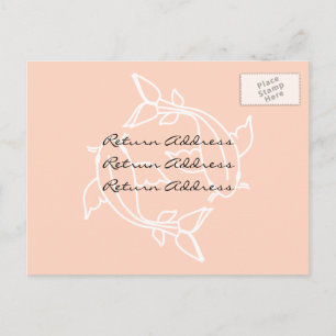 Verzoek om antwoord uitnodiging briefkaart