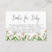 Verzoek om Baby shower Daisy Informatiekaartje (Voorkant)