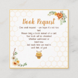 Verzoek om Baby shower Informatiekaartje