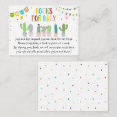 Verzoek om Baby shower van Fiesta Cactus Informatiekaartje (Voorkant / Achterkant)