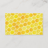 Verzoek om Baby shower van honingbijen Informatiekaartje (Achterkant)
