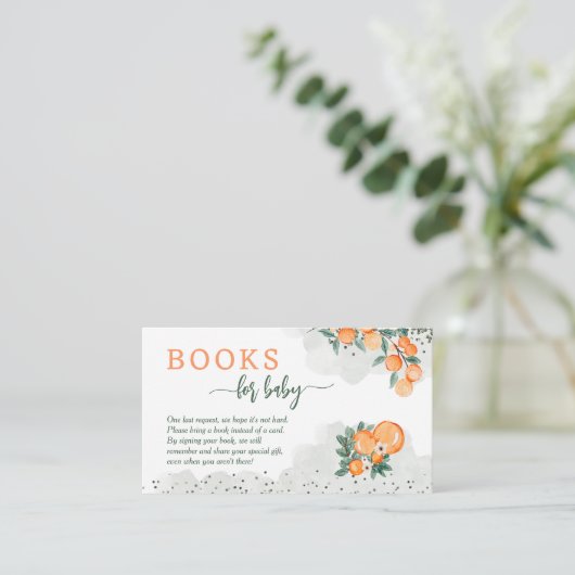 Verzoek om Baby shower van van kleine Cutie Sinaa Informatiekaartje (Staand voorkant)