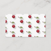 Verzoek om Baby shower van Zoete Cherry Informatiekaartje (Achterkant)