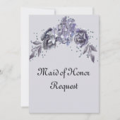 Verzoek om een Maid of Honor Slate Blue Series (Voorkant)