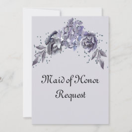 Verzoek om een Maid of Honor Slate Blue Series