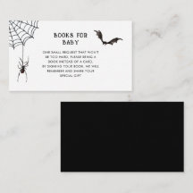 Verzoek om Halloween-babyfeestboek
