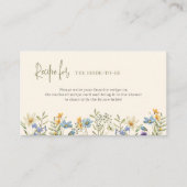 Verzoek om het recept voor vrijgezellenfeest van w informatiekaartje (Voorkant)