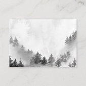 Verzoek om het winterbergboek Grey Snowflakes Book Informatiekaartje (Achterkant)