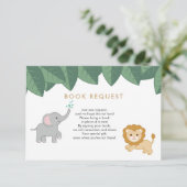 Verzoek om Kaart van het dierboek Safari (Staand voorkant)