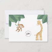 Verzoek om Kaart van het dierboek Safari (Achterkant)