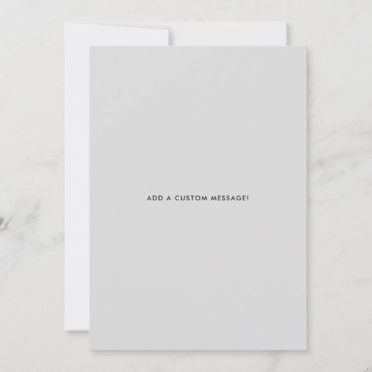 Verzoek om Man van Bride | Zwart script Kaart (Achterkant)