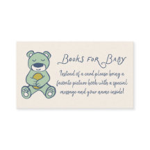 Verzoek om Navy en Mint Doodle Teddybeer Boek