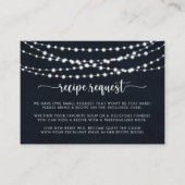 Verzoek om Recept voor Bruiloft met Landelijke Sli Informatiekaartje (Voorkant)