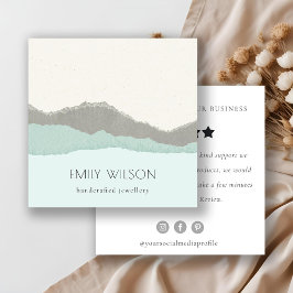 Verzoek om Review van de gebergte van de Aqua Kraf Vierkante Visitekaartje