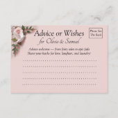 Verzoek om tips en advies voor het huwelijksleven  (Voorkant)