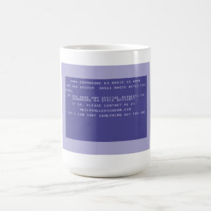 Verzoek om Uw Commodore 64 van de Douane Ontwerp Koffiemok