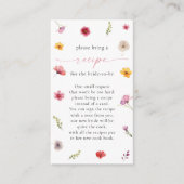 Verzoek om Vrijgezellenfeest in ongewijzigde staat Informatiekaartje (Voorkant)