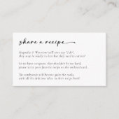 Verzoek om vrijgezellenfeest Ontvangen Informatiekaartje (Voorkant)