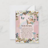 Verzoek QR-code voor prentenboek over Adorable Pil Notitiekaartje (Voorkant)