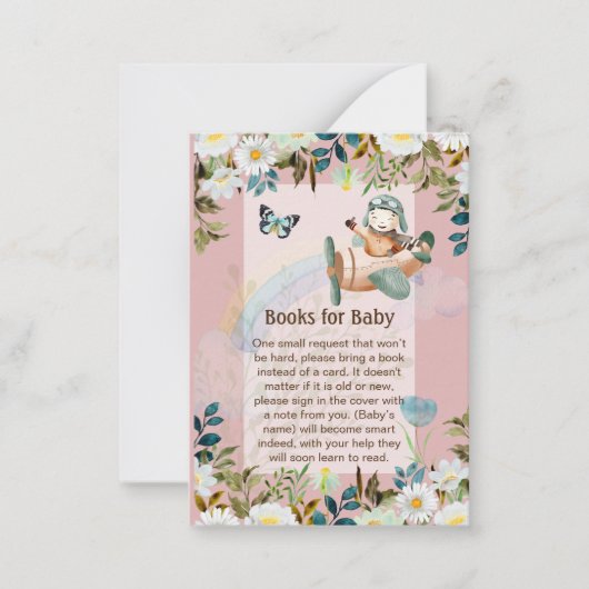 Verzoek QR-code voor prentenboek over Adorable Pil Notitiekaartje (Voorkant)