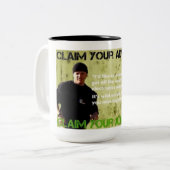 VERZOEK U ONTVANGSTEN TWEEKLEURIGE KOFFIEMOK (Voorkant links)