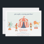 VERZOEK VAN CARNIVAL CIRCUS KIDS BIRTHDAY KAART<br><div class="desc">() </div>