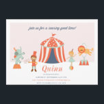 VERZOEK VAN CARNIVAL CIRCUS KIDS BIRTHDAY KAART<br><div class="desc">() </div>